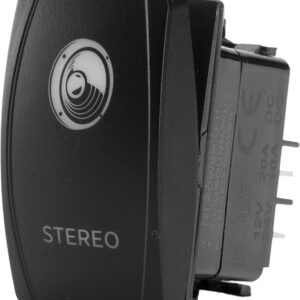STEREO ACCESSORY SWITCH PRO SERIES BACKLIT