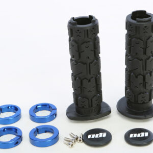 ATV ROGUE LOCKON GRIP 130MM BLACK/BLUE