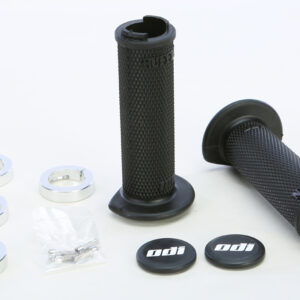 ATV RUFFIAN LOCKON GRIP 120MM BLACK/SILVER