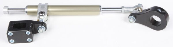 STEERING DAMPER 11 WAY ADJ BLK KFX400