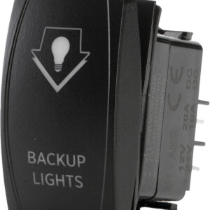 BACK UP LIGHTING SWITCH PRO SERIES BACKLIT