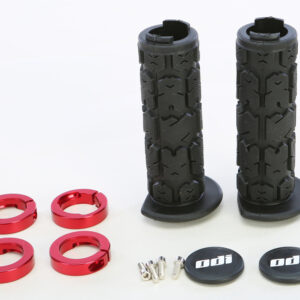 ATV ROGUE LOCKON GRIP 120MM BLACK/RED
