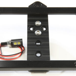 LIGHTED LICENSE PLATE FRAME 1 CLAMP MOUNT NEEDED