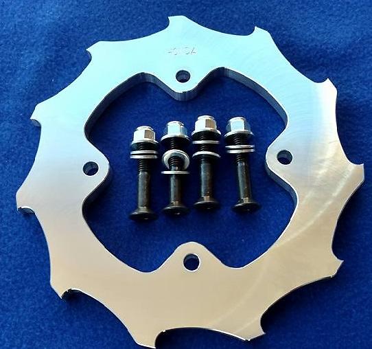 "Digger" Aluminum Sprocket Guard. Honda TRX Bolt Pattern OFFROAD