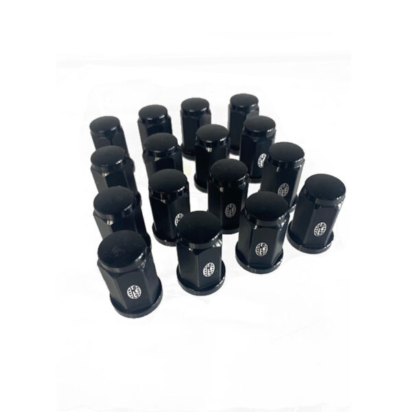 GPS Lug Nuts 10mm x 1.25 Lightweight-Black