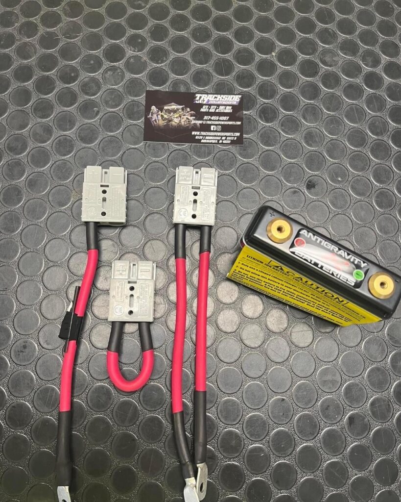 24v kit for yfz450 and yfz450r/x Wires and Antigravity 4 cell lithium battery