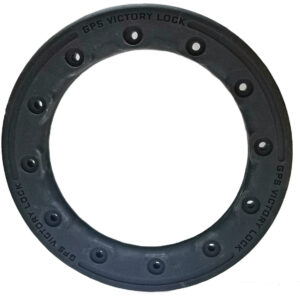 10″ Inch GPS Black ATV Beadlock Rings-Carbon