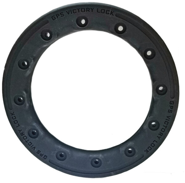 9″ Inch GPS Black ATV Beadlock Rings-Carbon