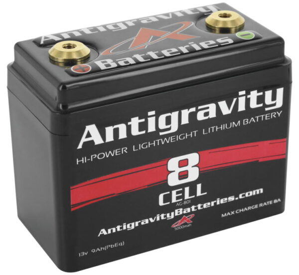 Antigravity Batteries Small Case Lithium-Ion Batteries Specifications 8 Cell Battery AG-801