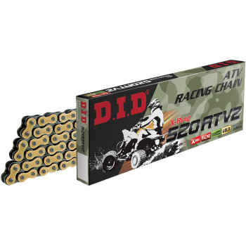 DID ATV2 X-RING RACING CHAIN 100 LINKS